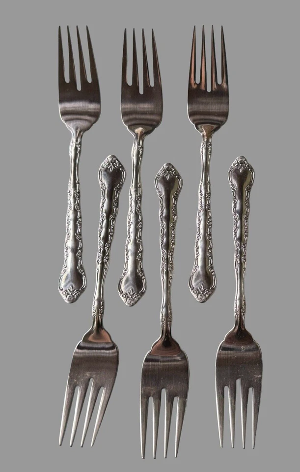 Conjunto de Talheres Vintage Parisienne Aço Inoxidável Imperial International para 6 - Imagem 4 de 4