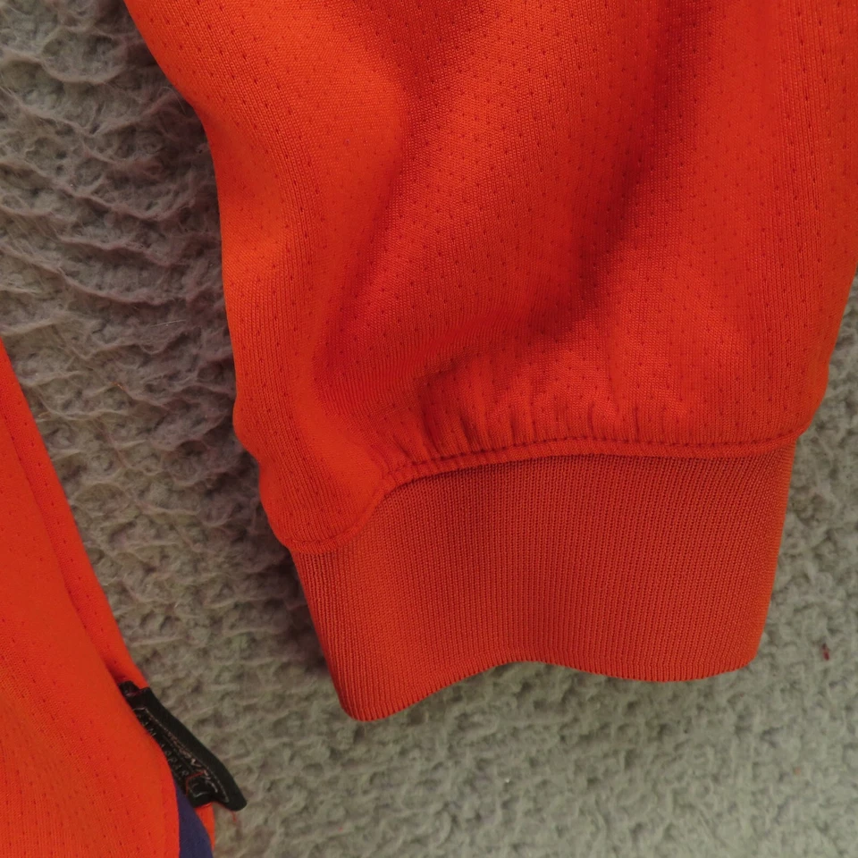 Clemson Tigers Polo Shirt Mens 2XL Long Sleeve Orange Paw Nike NCAA - Image 4 of 4