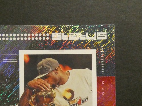 2019-20 Panini Status Trophy Club Lebron James #23 Miami Heat - Picture 4 of 10