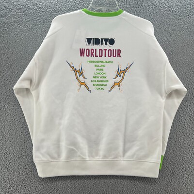 adidas x Lego Sweater Boys Large Vidiyo World Tour White