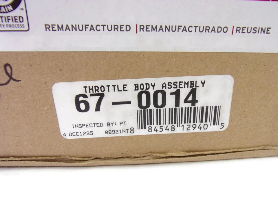 Conjunto de carrocería del acelerador Cardone 67-0014 para Nissan Cube Tiida Sentra Versa NV200 Foto 3 de 4