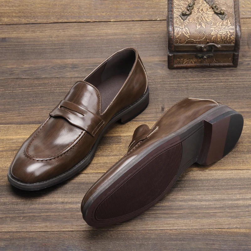 2022 New Man loafers Comfortable Shoes summer Men Leather Shoes |