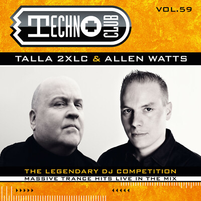 Cd Techno Club Volume 59 by Talla 2XLC & Allen Watts 2Cds