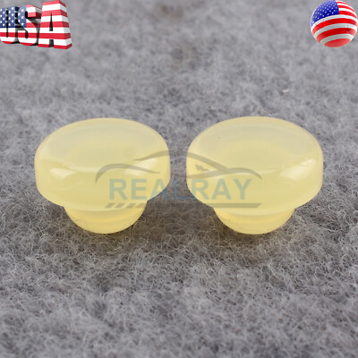 2pcs Brake Clutch Pedal Rubber Stopper For Infiniti G20 G35 G37 I30 J30
