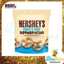 Hersheys Reeses Chocolate Pretzel Dipped , Cookies & Creme 240g Free shipping