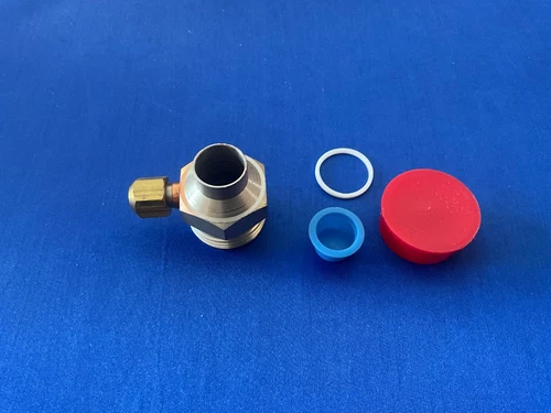 Rotalock Valve Adapter 1-1/4"-12 Thread X 5/8” ODF Sweat-Rare And Hard-To-Find