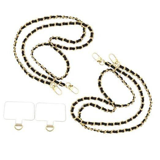 2PCS Cell Phone Chain Crossbody,Phone Lanyard,47.2