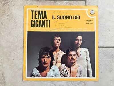 i Giganti _ Tema il Suono dei Giganti _ Vinile LP 33giri 12'' _ 1974 Autografato