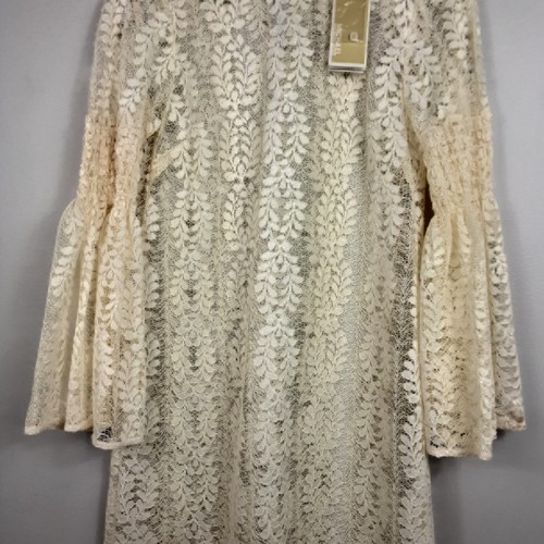 MICHAEL MICHAEL KORS Lace Dress Sz S Babydoll Boho Crochet - Picture 9 of 23