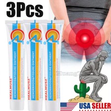 3 Hemorrhoids Remove Ointment Herbal Cream Relief Piles Pain Reduce Itching SALE