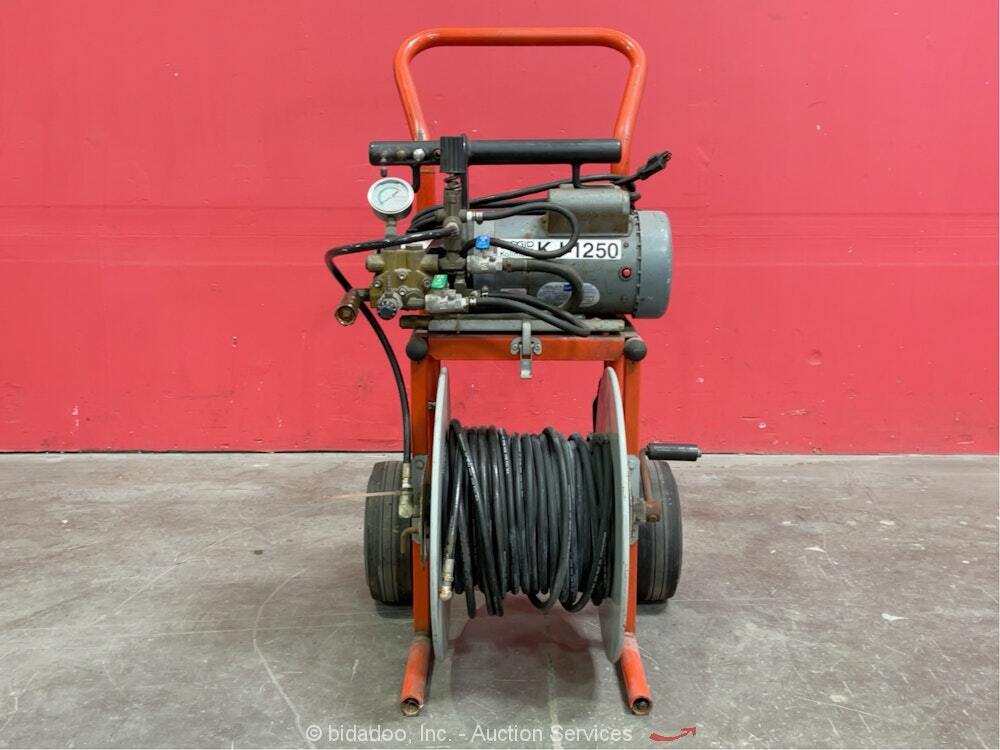 Ridgid Kollman KJ1250W Electric Water Jetter Sewer Line Drain Jetting