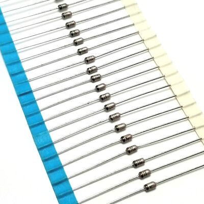 25pcs 1N4755A Zener Diodes 43  Volt  1 Watt 5% Fairchild Semiconductor