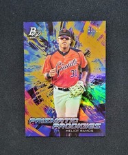 2018 Bowman Platinum Prismatic Prodigies Orange Heliot Ramos 25/25 #PPP-29