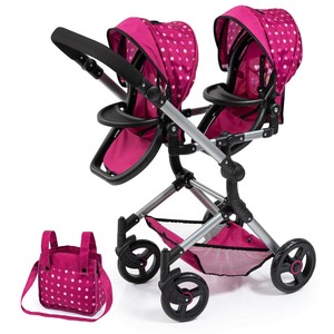 bayer design twin dolls pram