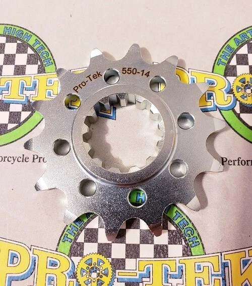 Piñón delantero Pro-tek Yamaha 520 paso 14T 15T 16T 17T 2014 2015 2016 2017 FJ09 Foto 2 de 4