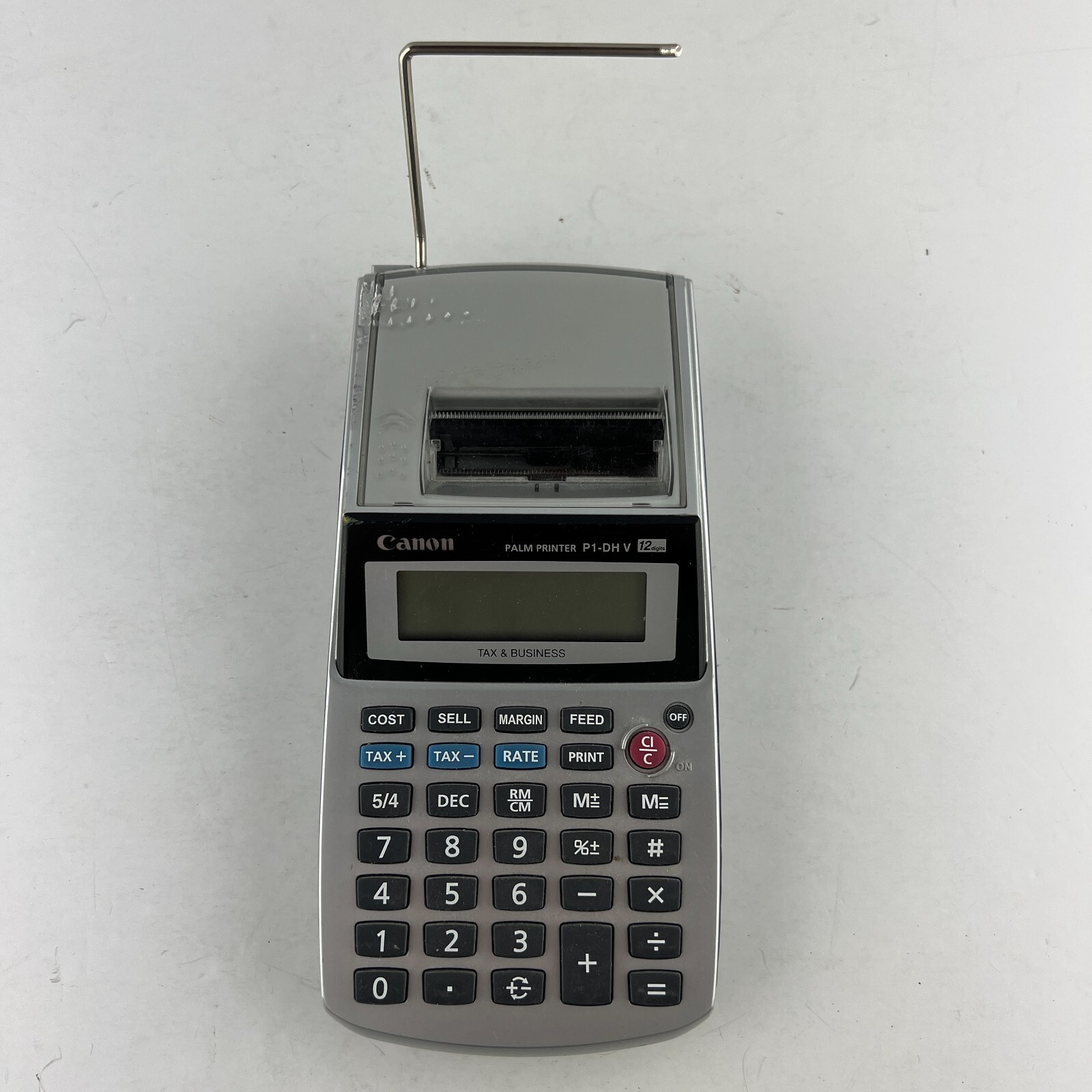 Canon P1DHV3 Printing Calculator LCD Battery Silver (2203C001