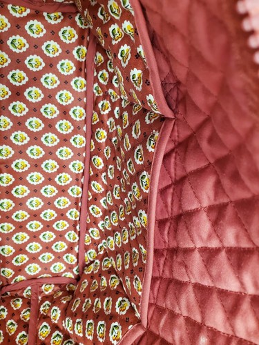 Allegro Pacific gesteppte Beuteltasche/Handtasche mit Reißverschluss Vera Bradley-Stil NEU - Bild 8 von 10