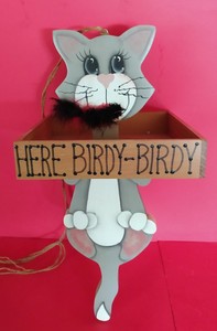 cat bird feeder