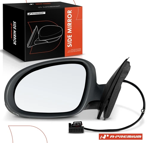 A-Premium Power Heated Mirror Driver for VW Jetta 05-10 w/ Puddle Signal Light