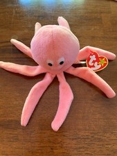 NWT Ty Inky The Octopus Beanie Baby