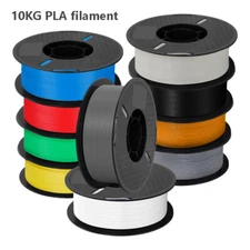 3D Printer PLA Matte PETG High Speed 10KG 1.75mm Filament Bundle Spools Mixcolor