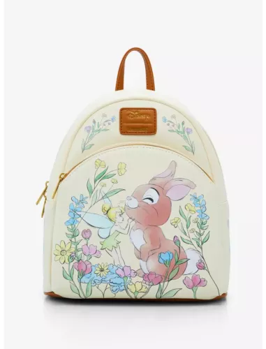 LOUNGEFLY DISNEY TINKER BELL & BUNNY MINI BACKPACK - RABBIT  NWT SEALED