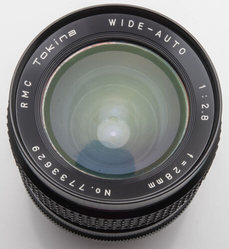 Tokina RMC Wide-Auto 28mm 1:2.8 - Minolta MD