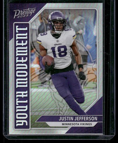 2023 Panini Prestige - Youth Movement Justin Jefferson #YM-7 - 第 1/2 張圖片