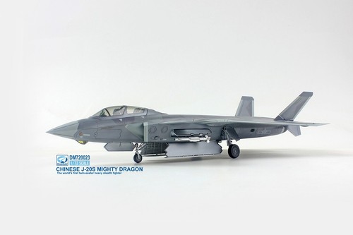 Dream Model (DM-720023) 1:72 J-20 Mighty Dragon Two-Seater Stealth Fighter - Picture 13 of 18