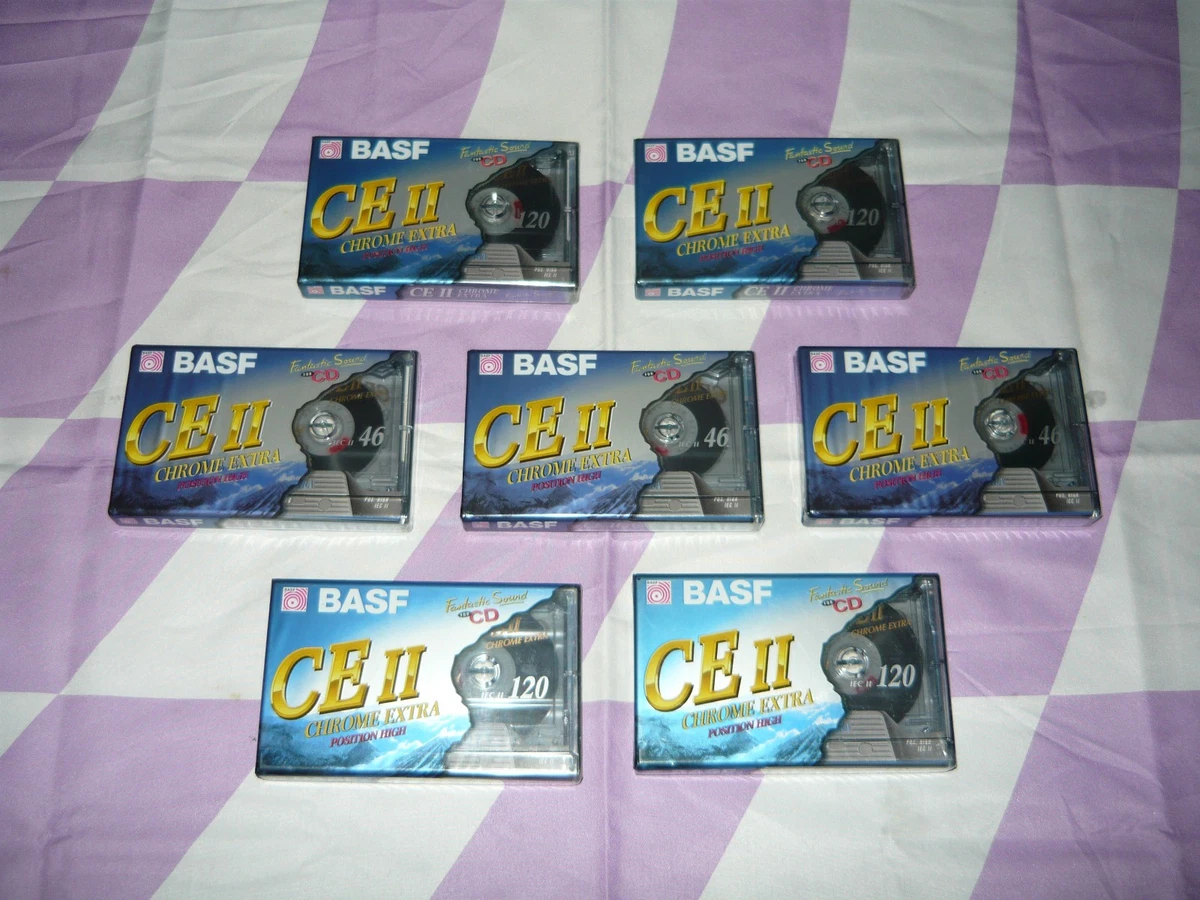 BASF Chrome Maxima 90 Type II Kassette (Neu (gemäss Beschreibung)) in