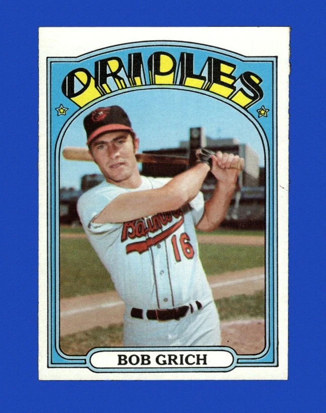 1972 Topps Set-Break #338 Bob Grich NR-MINT *GMCARDS*