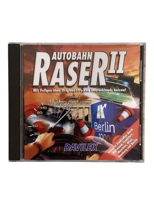   Autobahn Raser II Mit Vollgas über Orginal Strec (PC Jewelcase Spiel) (DE)OVP 