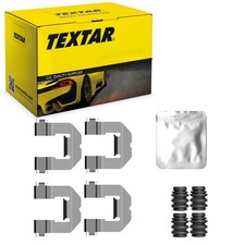TEXTAR MONTAGE-SATZ BREMSBELÄGE ZUBEHÖR HINTERACHSE passend für BMW 2 3 4 I4 Z4 