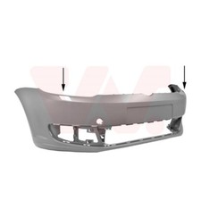 VAN WEZEL Stoßfänger Stoßstange vorne für VW Touran 1T3 1.4 TSI 1.2 1T1 1T2