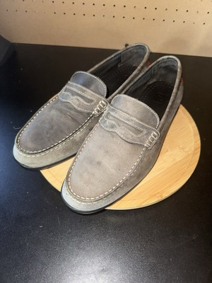 Foot Joy Club Casual Mens 11 M Golf Shoes Gray Leather Penny  display picture 2