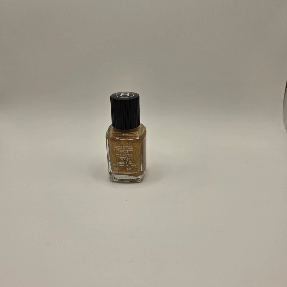 Abrigo Chanel Le Vernis Ámbar Brillante #347 Etoile Edición Limitada 0.4 Fl Oz Foto 3 de 4