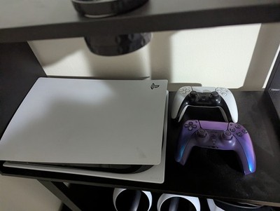 Sony PlayStation 5 PS5 4K 825GB Disc Free Console W DualSense Controller & Cords