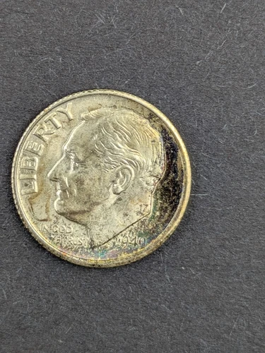 1949 S Roosevelt Silver Dime - AU/BU (206)