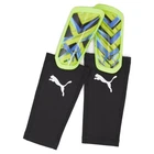Puma Ultra Flex Sleeve Football Shin Guards Unisex Fizzy Apple Blue