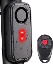 Rupse 113db Bike Alarm System, IP66 Waterproof and Anti-Theft car Vibration Alar