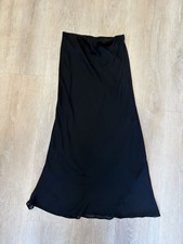 VTG Chiffon Maxi Skirt Med Sheer Fairy Grunge Whimsigoth Witchy Romantic 90s Y2K