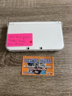 🔥 Nintendo New 3DS XL LL Console Only! RED 001 For Parts or Repair‼️