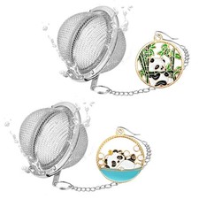 2Pcs Stainless Steel Mesh Tea Infuser, 2.1 inch Ball 2PC, 
