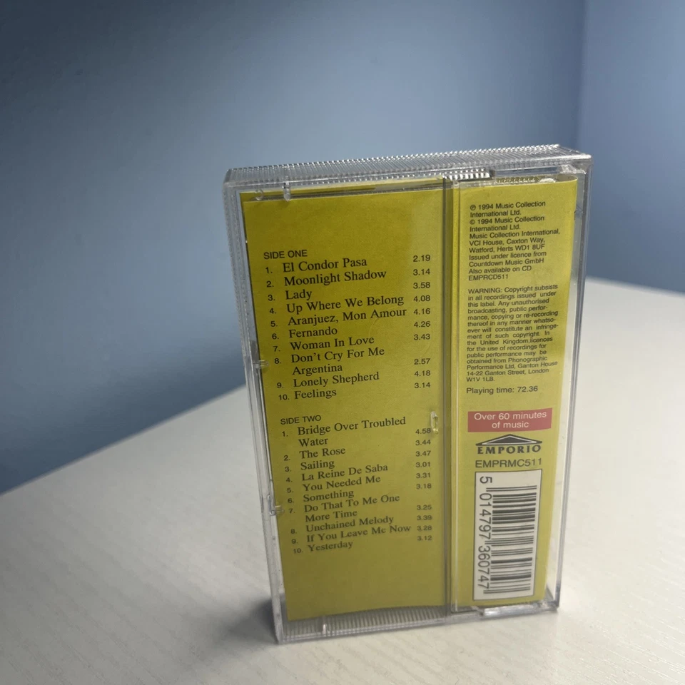 The Magic Sound of the Pan Pipes compilation Cassette Tape (1994) - Image 3 of 4