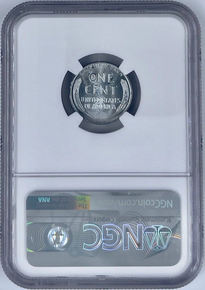 1943 P 1C Lincoln Cent Steel Wheat Penny NGC MS 67 CAC Approved - Image 2 of 2