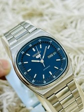 VINTAGE SEIKO 5 AUTOMATIC 6309 BLUE DAIL MANS WATCH
