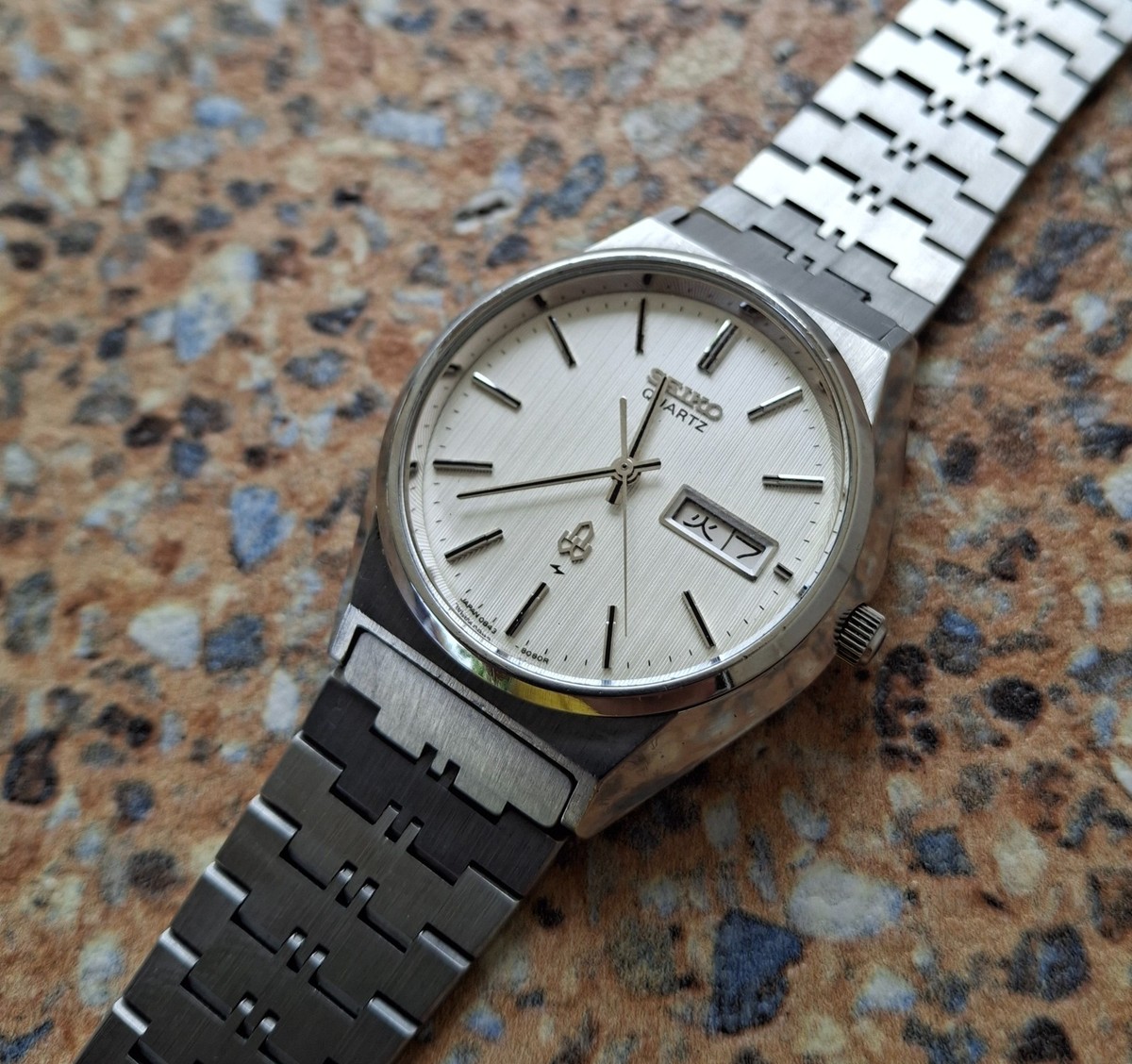 Vintage Seiko Quartz 0843 8080 December 1976 JDM Kanji | eBay