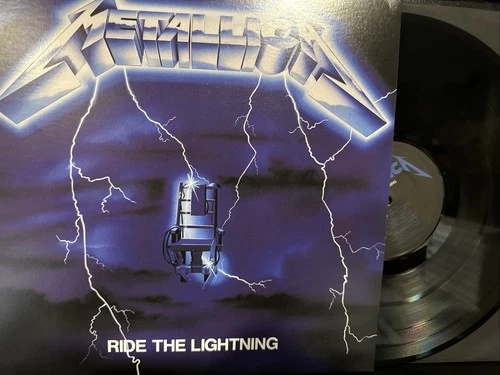 Metallica  Ride the Lightning LP 2016 Blackened – BLCKND004R-1 180G NM/NM