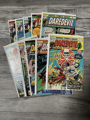 Daredevil #121 - #130. 10 Issue Run. Marvel Comics. 