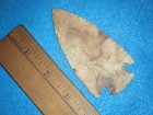 3  5/8  in.   INDIAN ARROWHEAD  KIRK FROM  GILBERTOWN AL. — photo 2